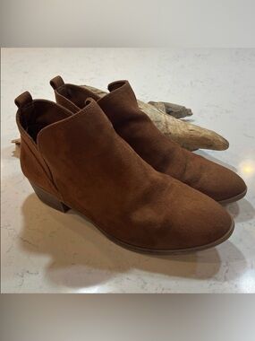 SO Women's Ankle Boots Booties Brown Size 10
